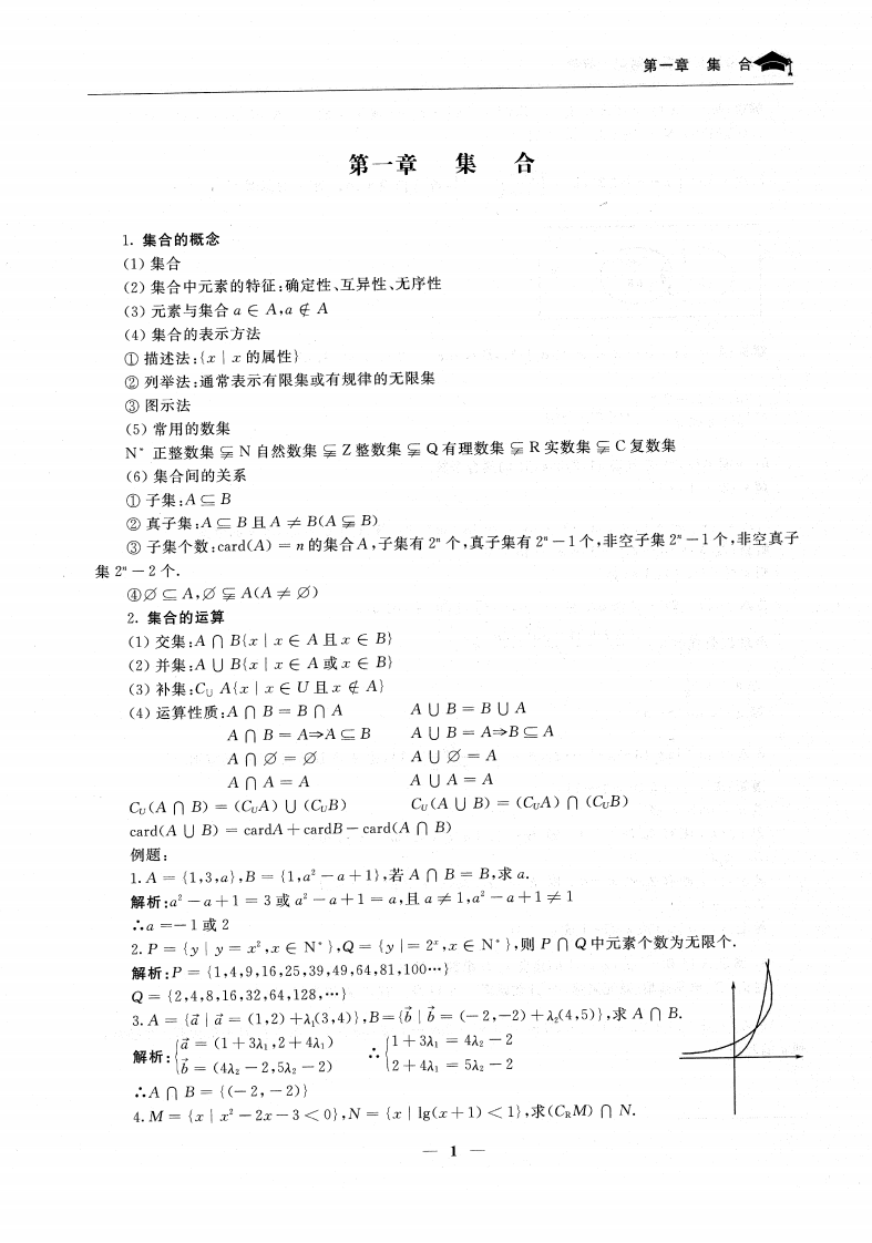 高中【数学】状元笔记 第3页