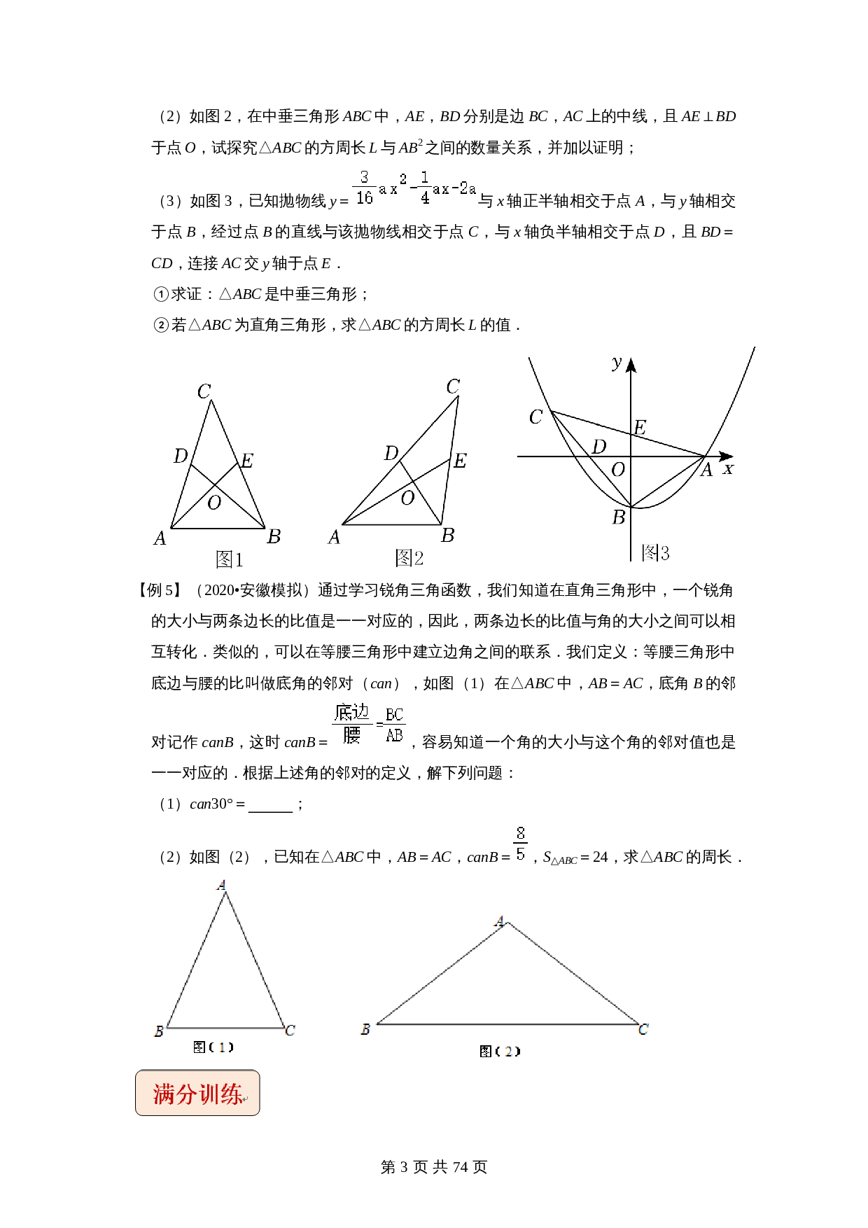 【压轴题】专题31三角形与新定义综合问题（全国通用）（含解析）-2024年中考数学复习 第3页