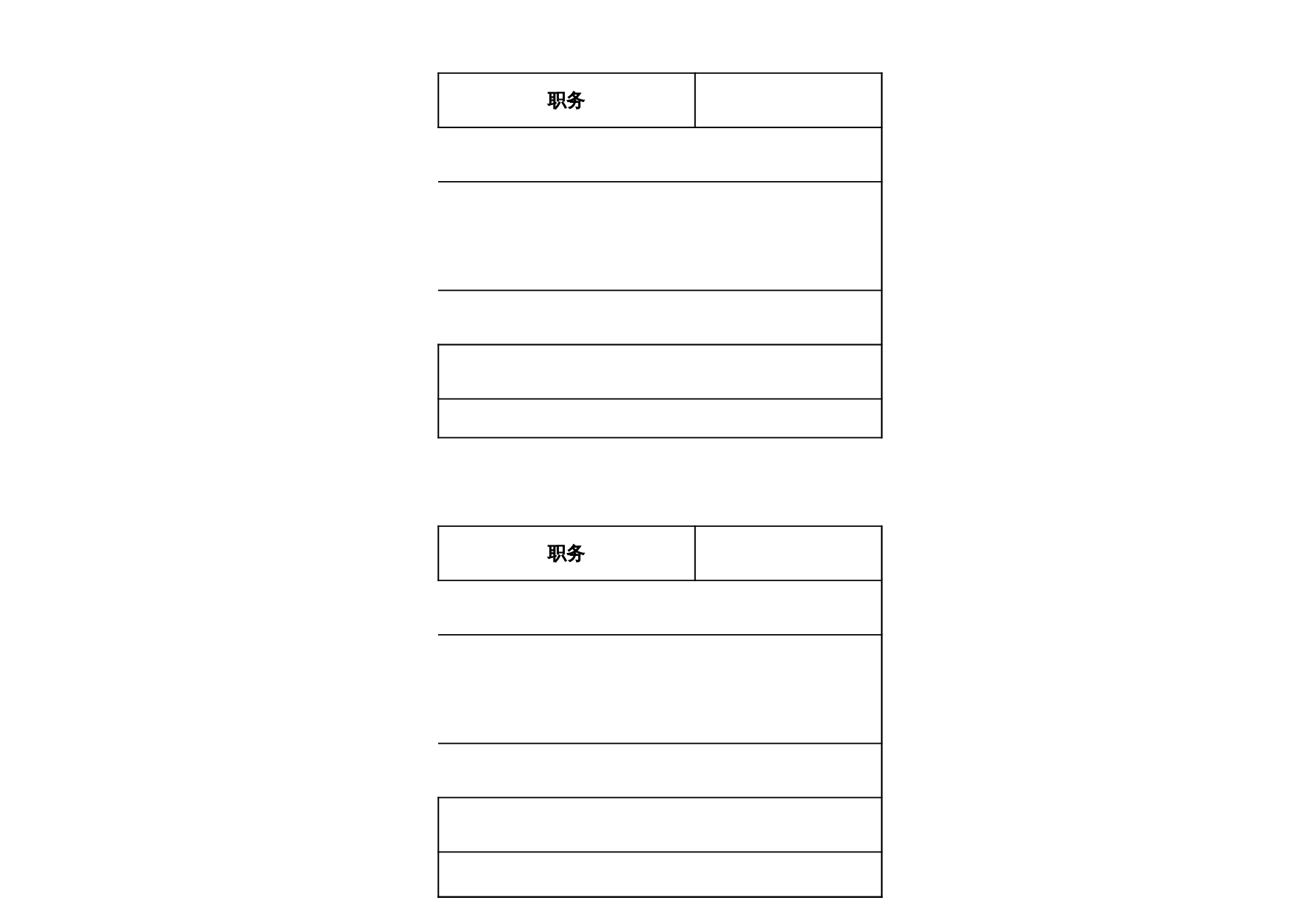 请休假审批单(人事行政管理)(1) 第2页