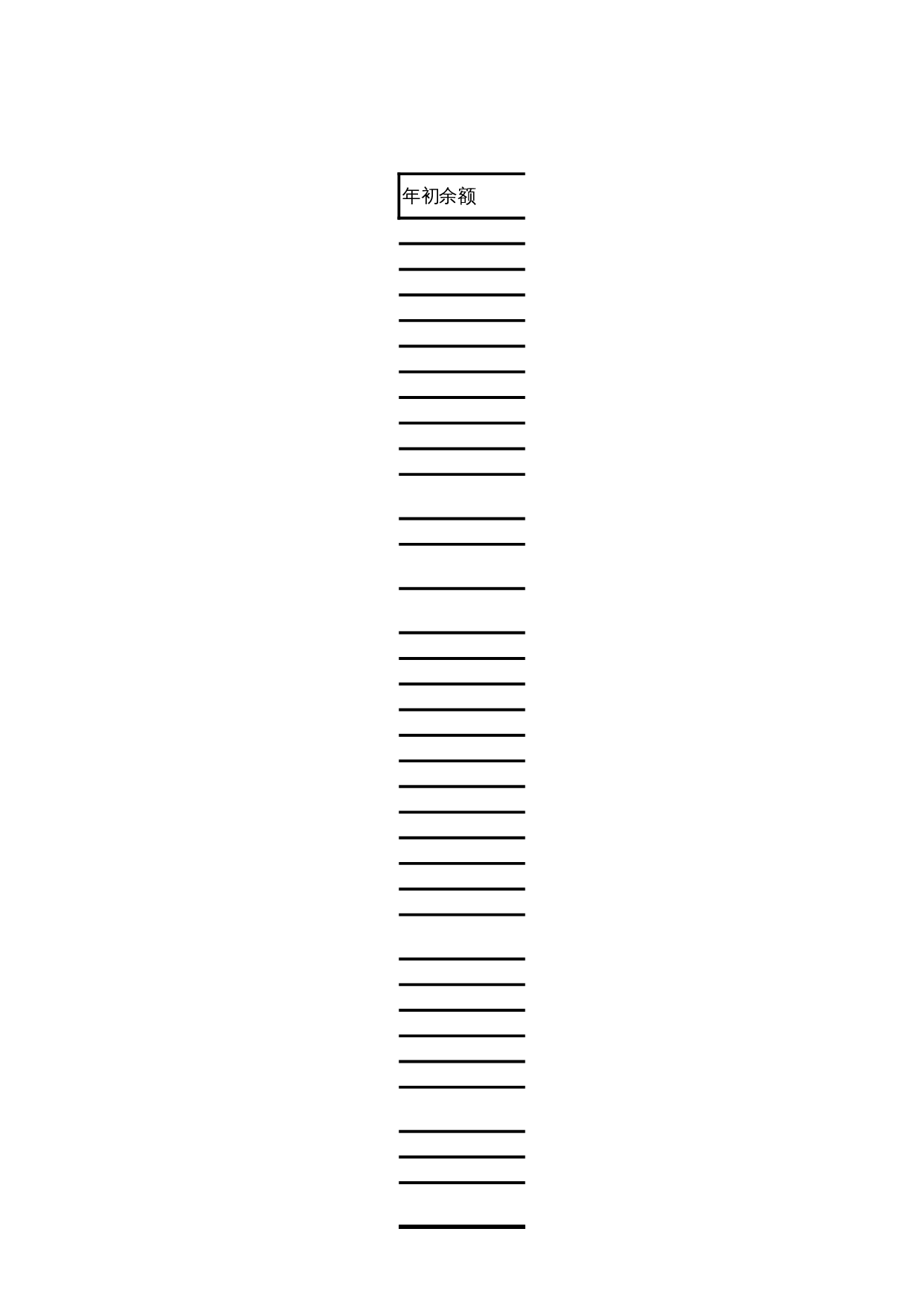 企业公司单位会计用表 第2页